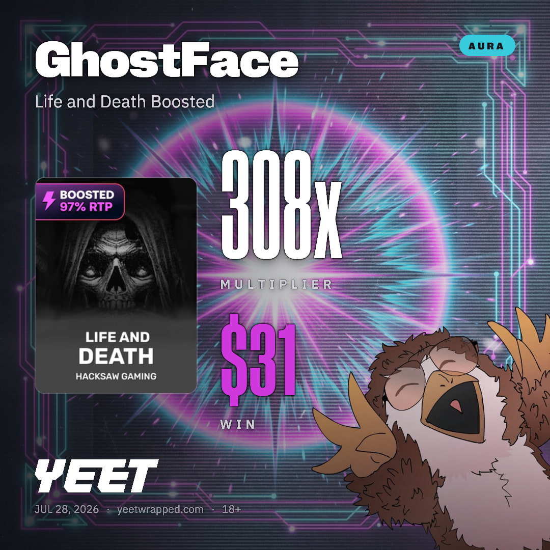 GhostFace hit 307.9x on Life and Death Boosted