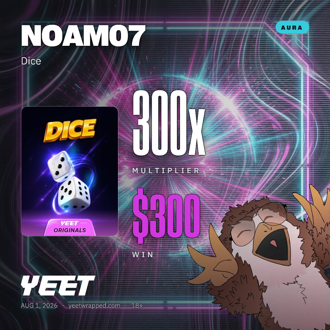 NOAM07 hit 300x on Dice
