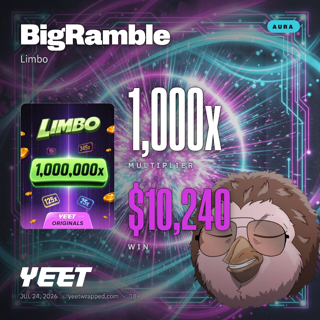 BigRamble hit 1,000x on Limbo