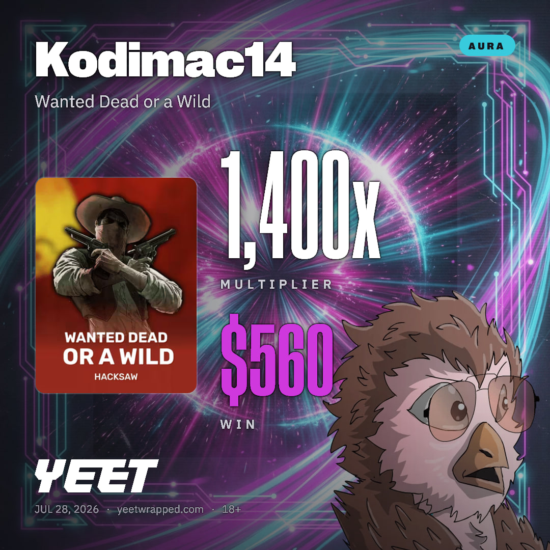 Kodimac14 hit 1,400x on Wanted Dead or a Wild