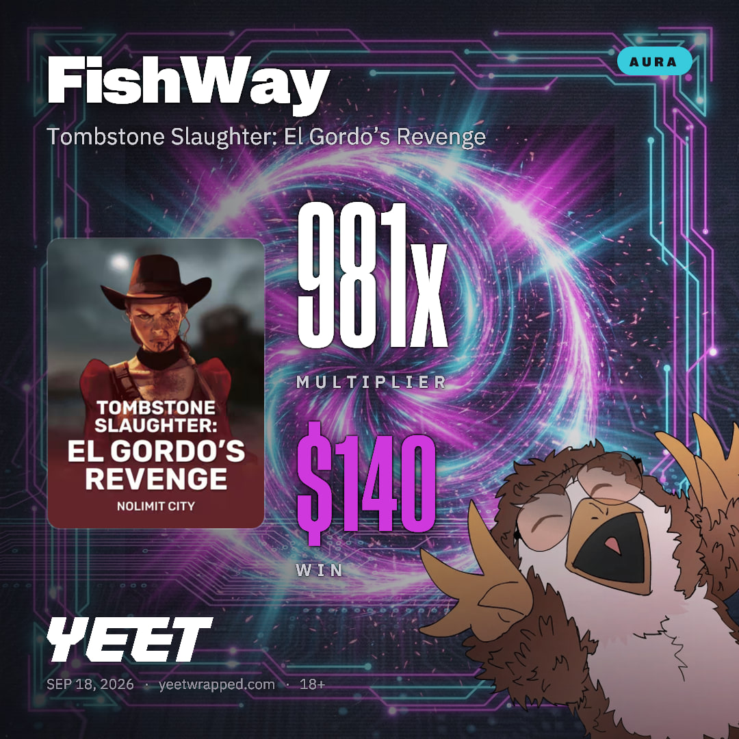 FishWay hit 981x on Tombstone Slaughter: El Gordo’s Revenge