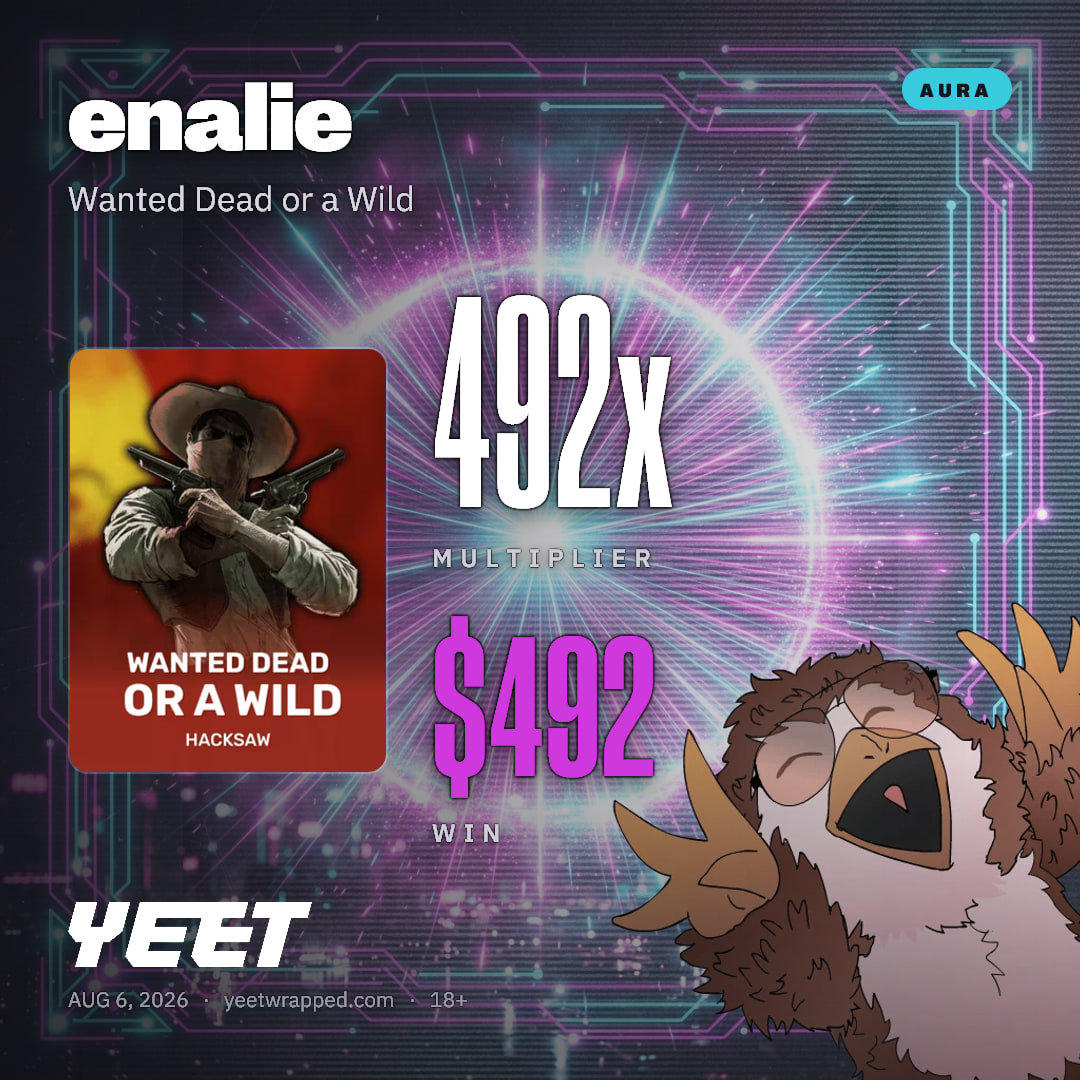 enalie hit 491.8x on Wanted Dead or a Wild