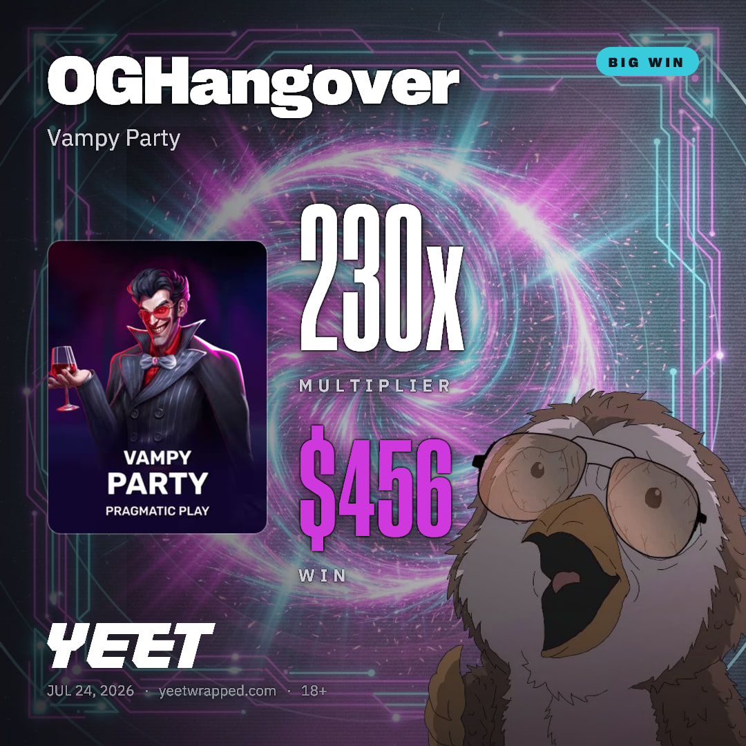 OGHangover hit 229.7x on Vampy Party