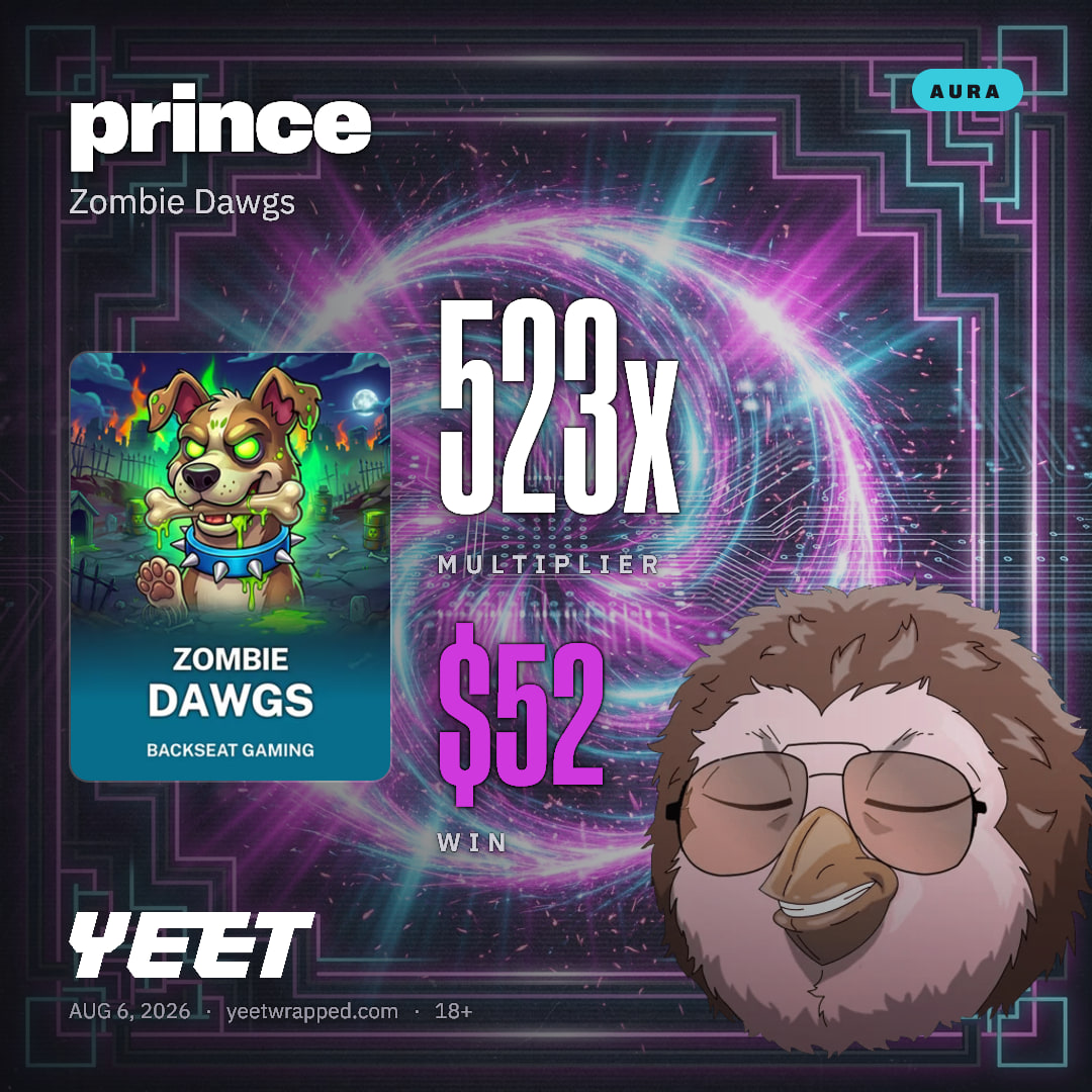 prince hit 522.8x on Zombie Dawgs