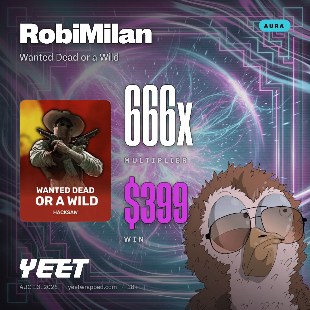 RobiMilan hit 665.6x on Wanted Dead or a Wild