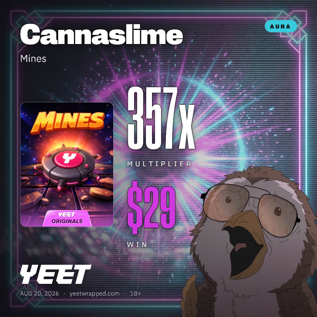 Cannaslime hit 356.6x on Mines