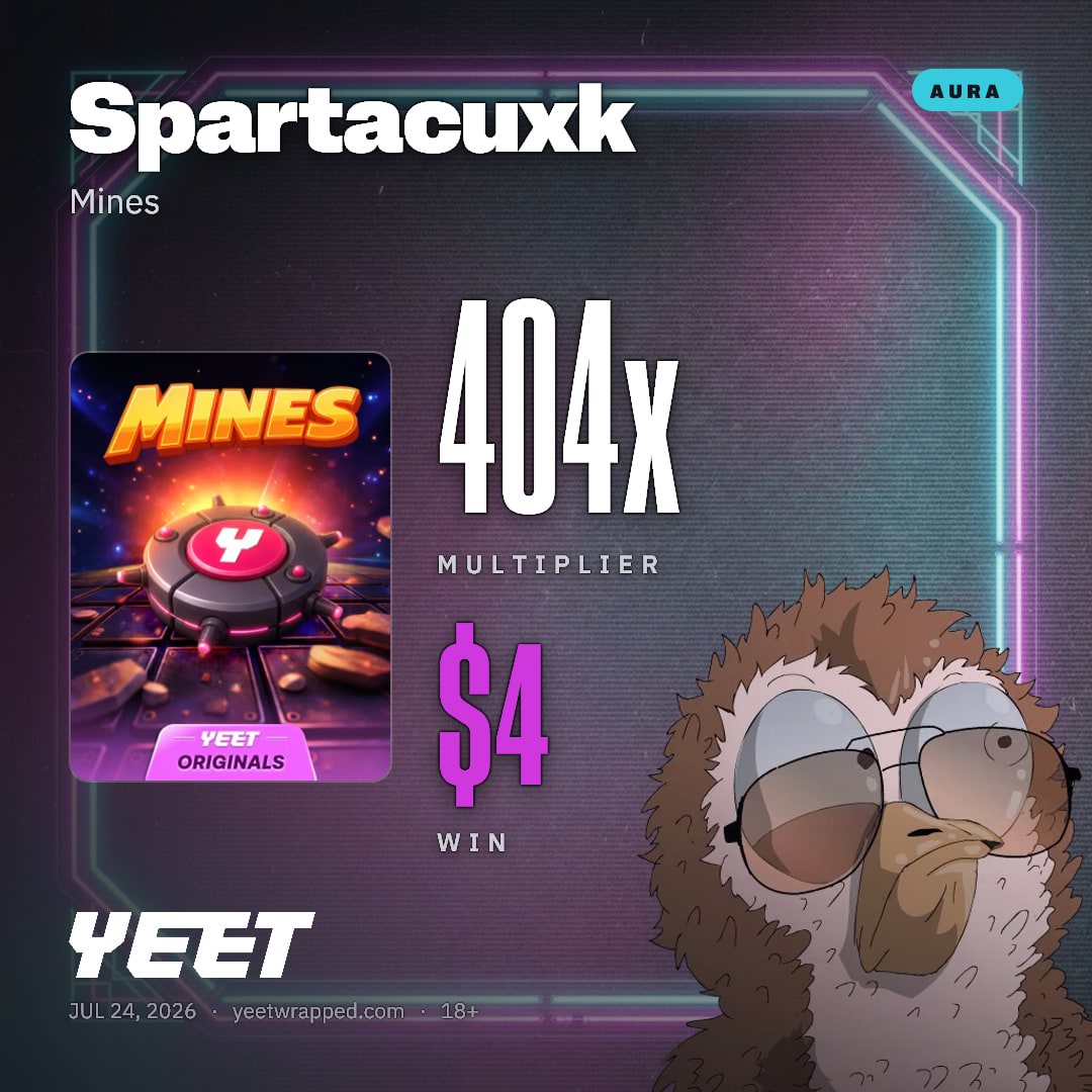 Spartacuxk hit 404.1x on Mines