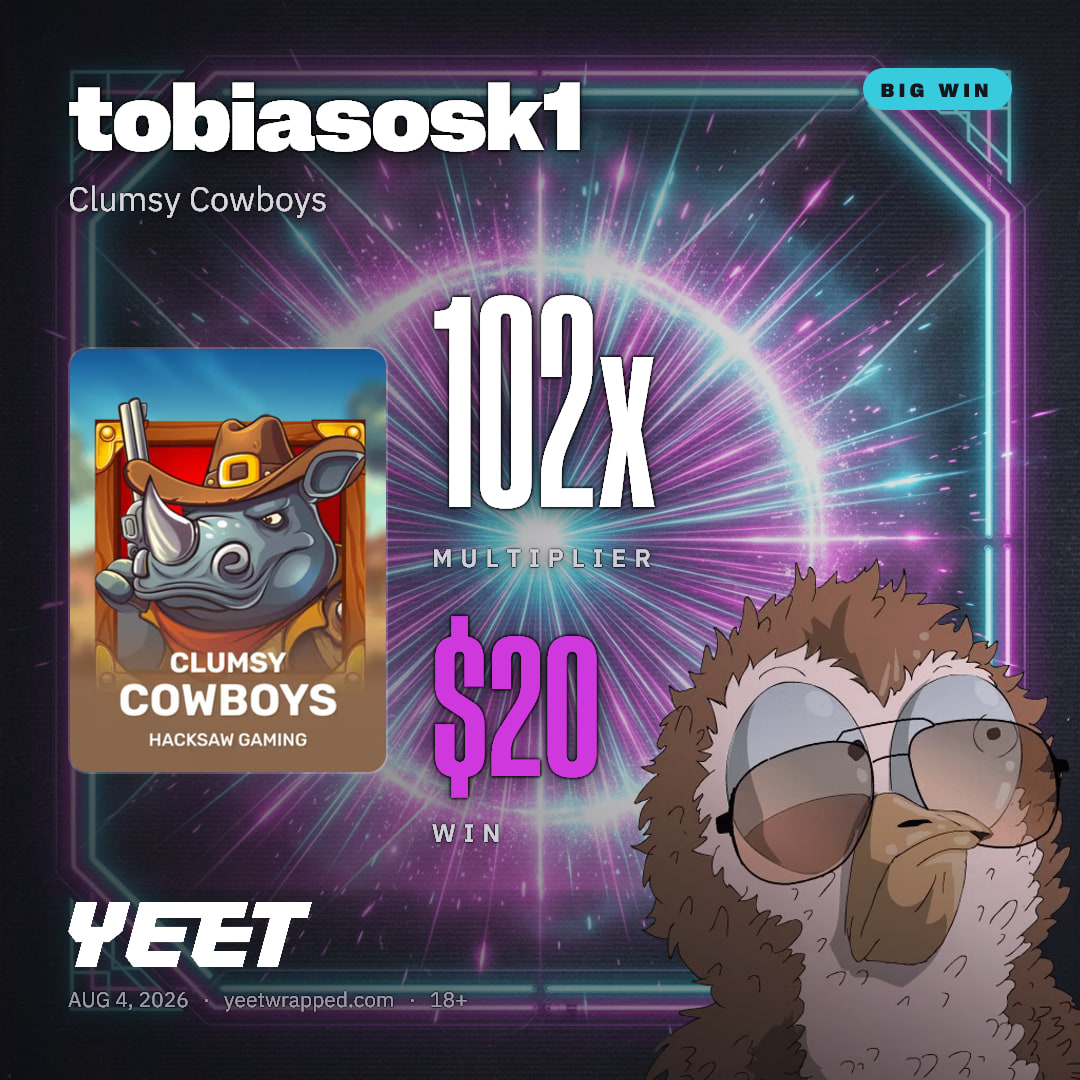 tobiasosk1 hit 102x on Clumsy Cowboys