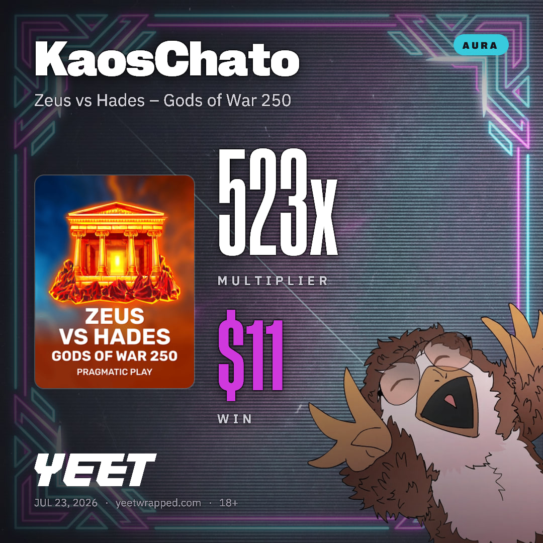 KaosChato hit 522.5x on Zeus vs Hades – Gods of War 250