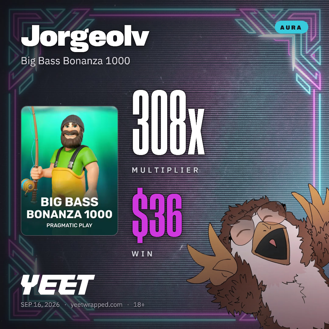 Jorgeolv hit 308.4x on Big Bass Bonanza 1000