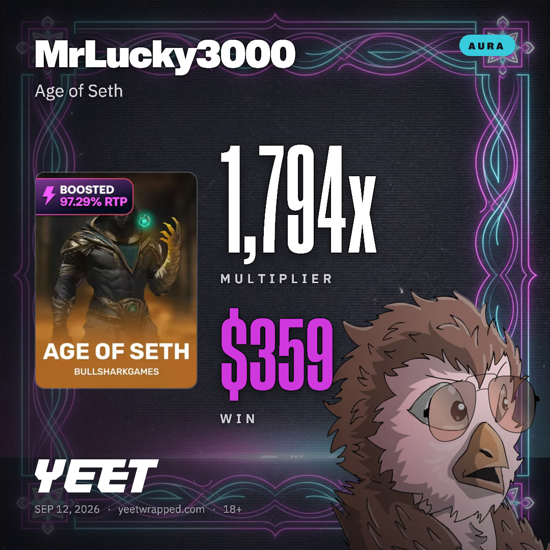 MrLucky3000 hit 1,794x on Age of Seth