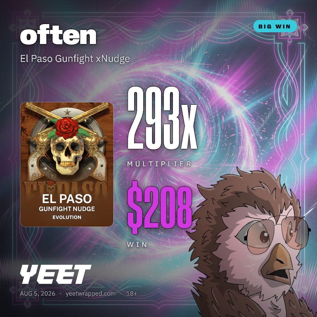 often hit 293x on El Paso Gunfight xNudge
