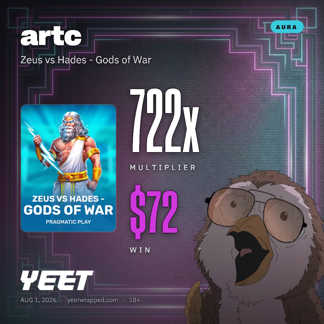 artc hit 721.6x on Zeus vs Hades - Gods of War