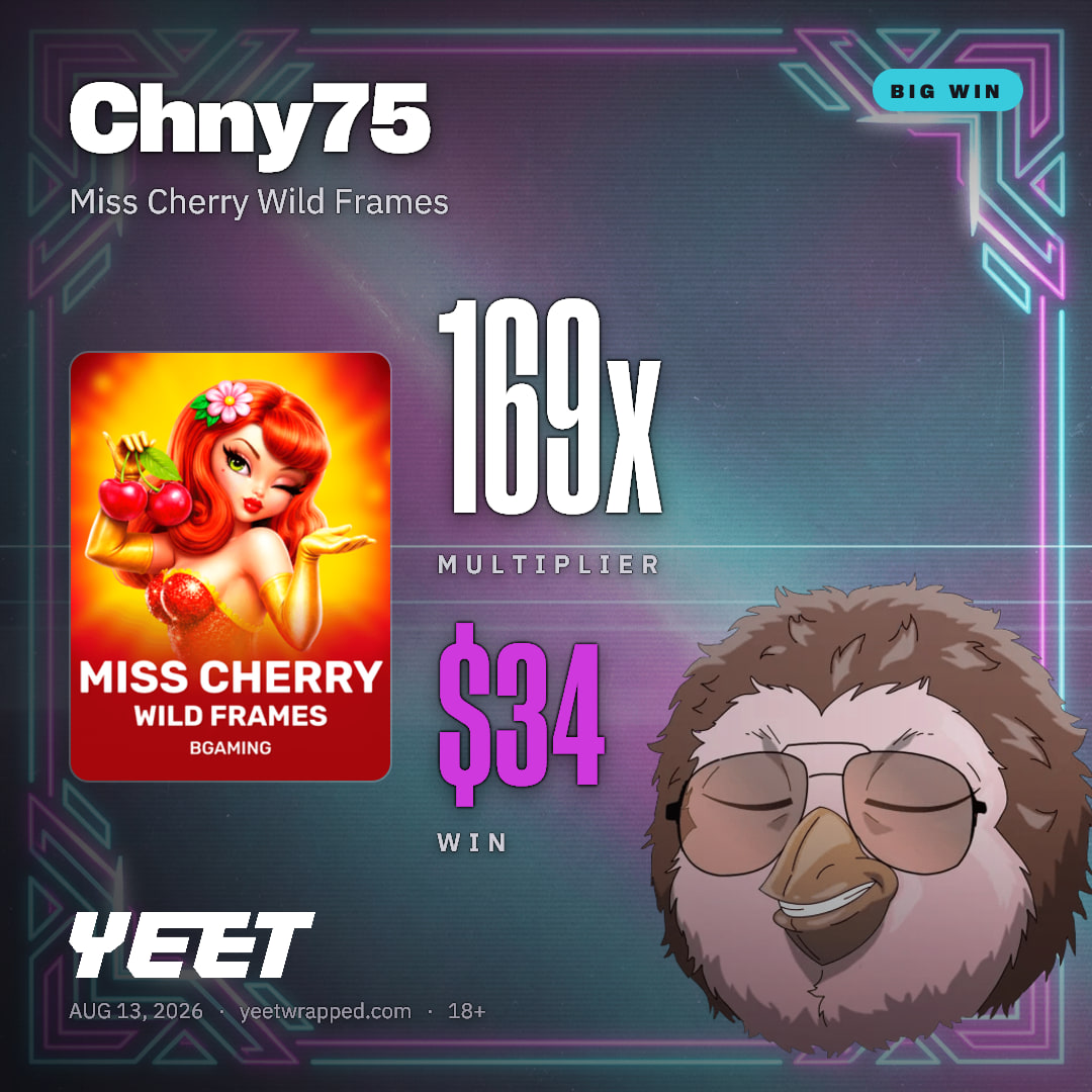 Chny75 hit 169.2x on Miss Cherry Wild Frames