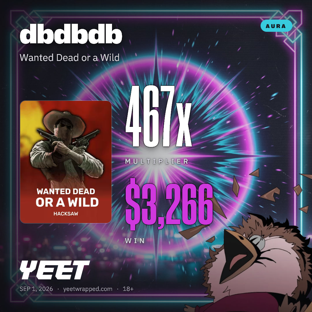 dbdbdb hit 466.6x on Wanted Dead or a Wild