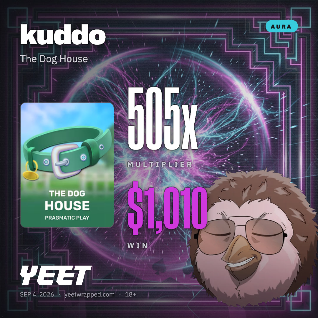 kuddo hit 504.8x on The Dog House
