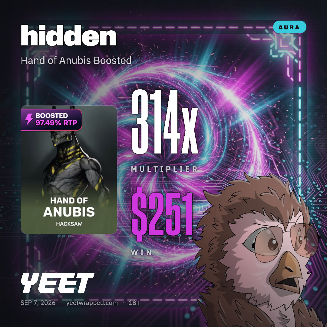 hidden hit 313.7x on Hand of Anubis Boosted