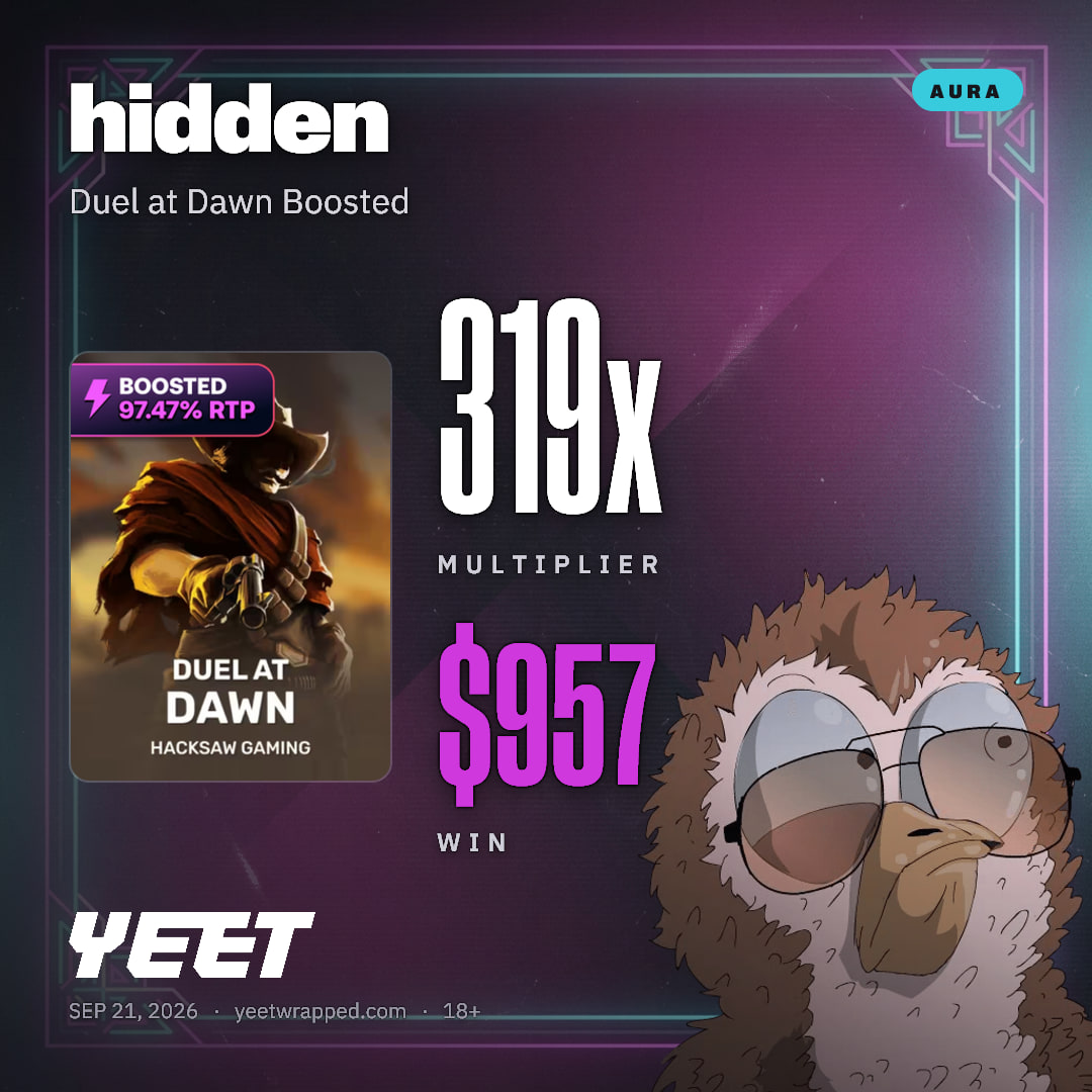 hidden hit 318.9x on Duel at Dawn Boosted