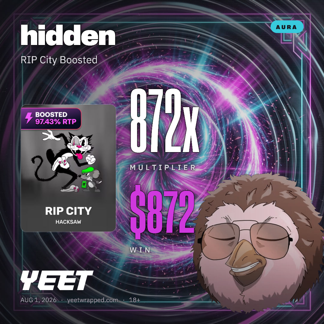 hidden hit 871.7x on RIP City Boosted