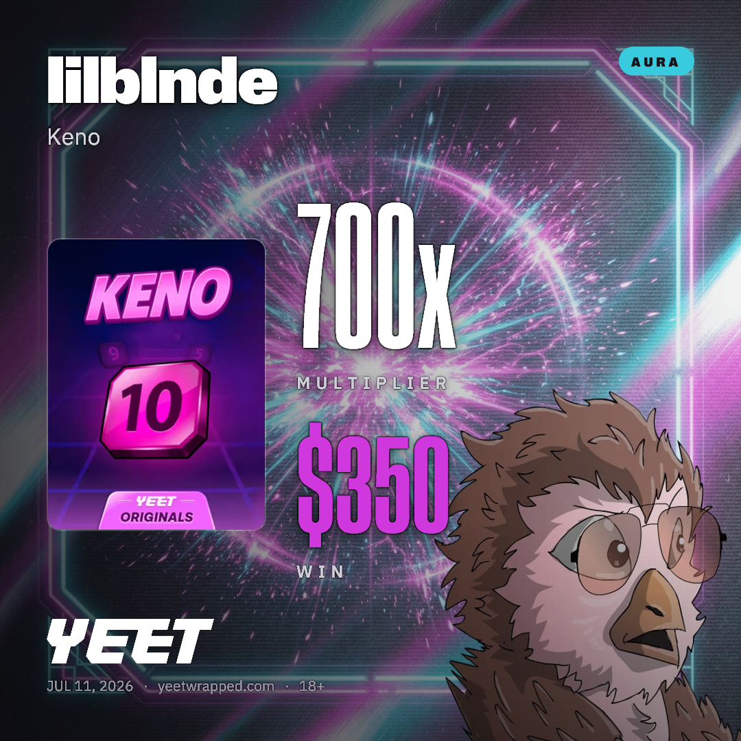 lilblnde hit 700x on Keno