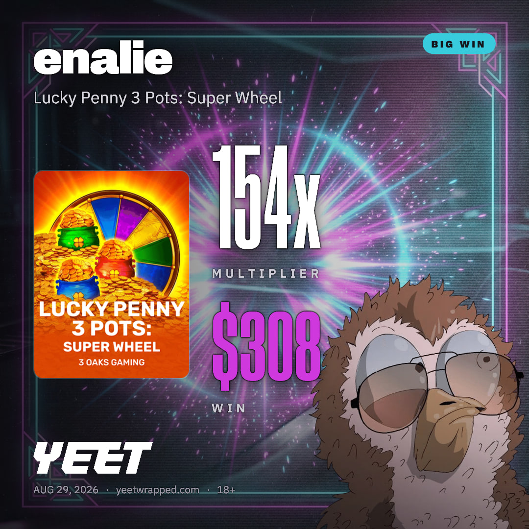 enalie hit 154x on Lucky Penny 3 Pots: Super Wheel