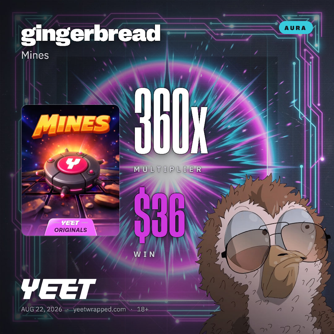 gingerbread hit 360.4x on Mines