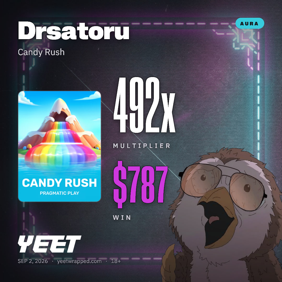 Drsatoru hit 492.1x on Candy Rush