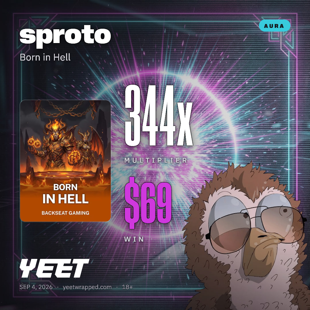 sproto hit 343.5x on Born in Hell