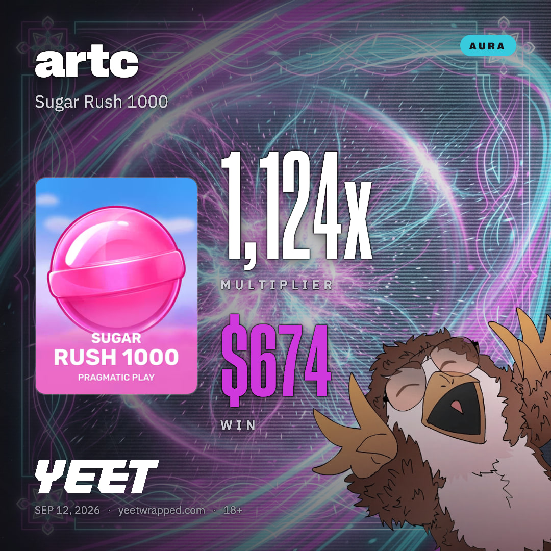 artc hit 1,124x on Sugar Rush 1000