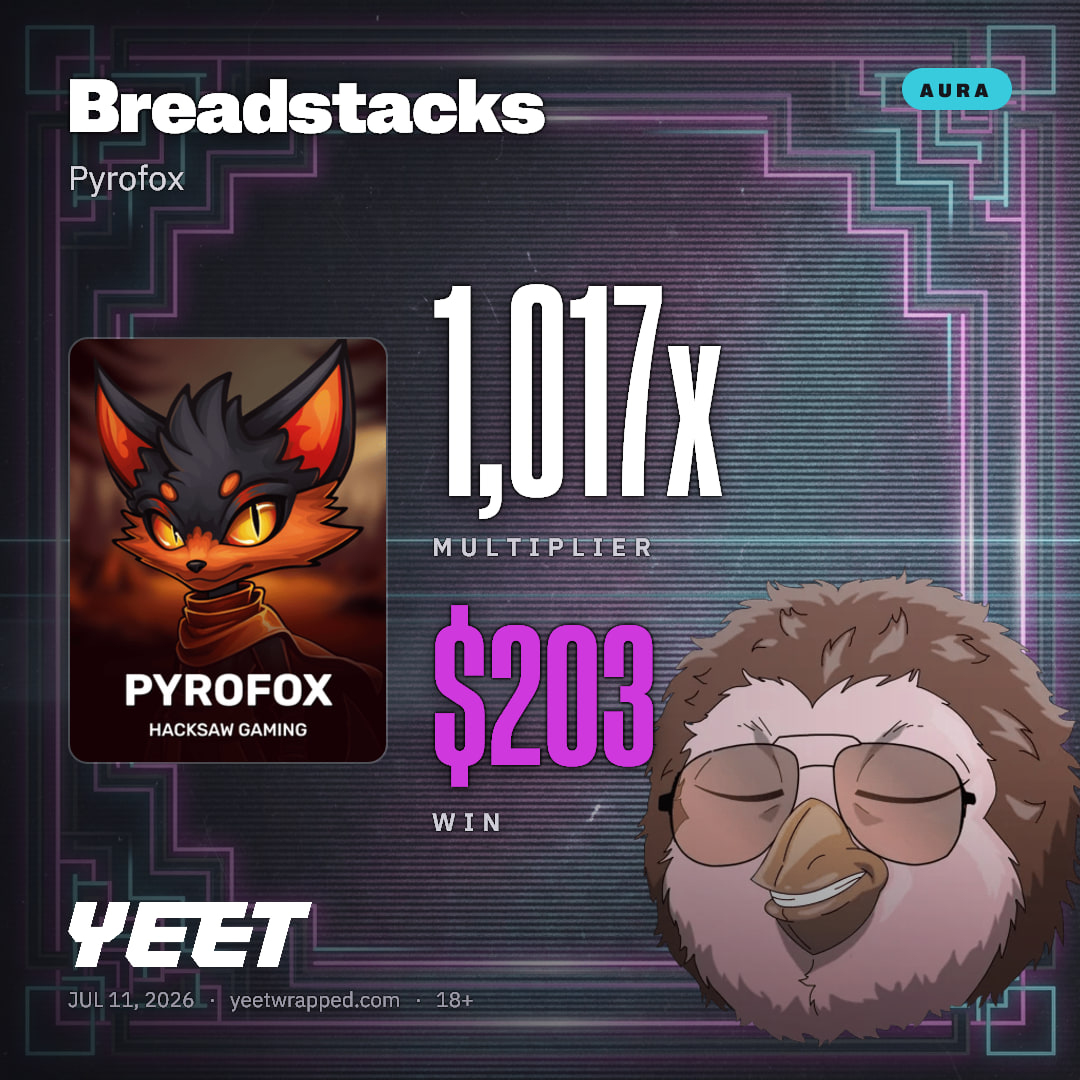 Breadstacks hit 1,017x on Pyrofox