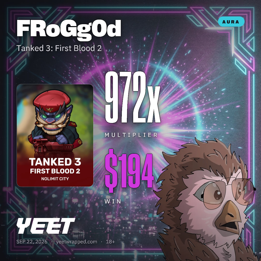 FRoGg0d hit 971.6x on Tanked 3: First Blood 2