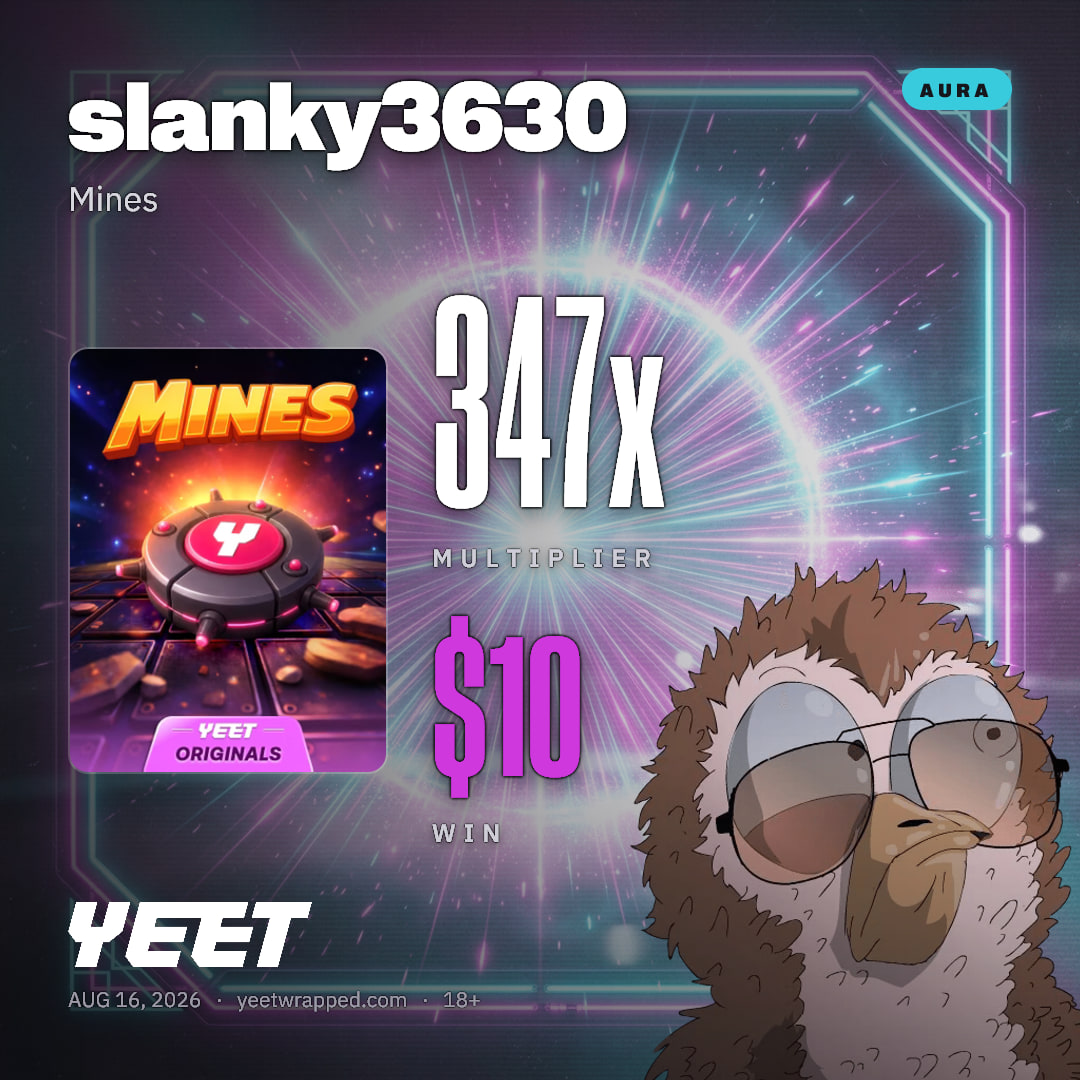 slanky3630 hit 346.9x on Mines