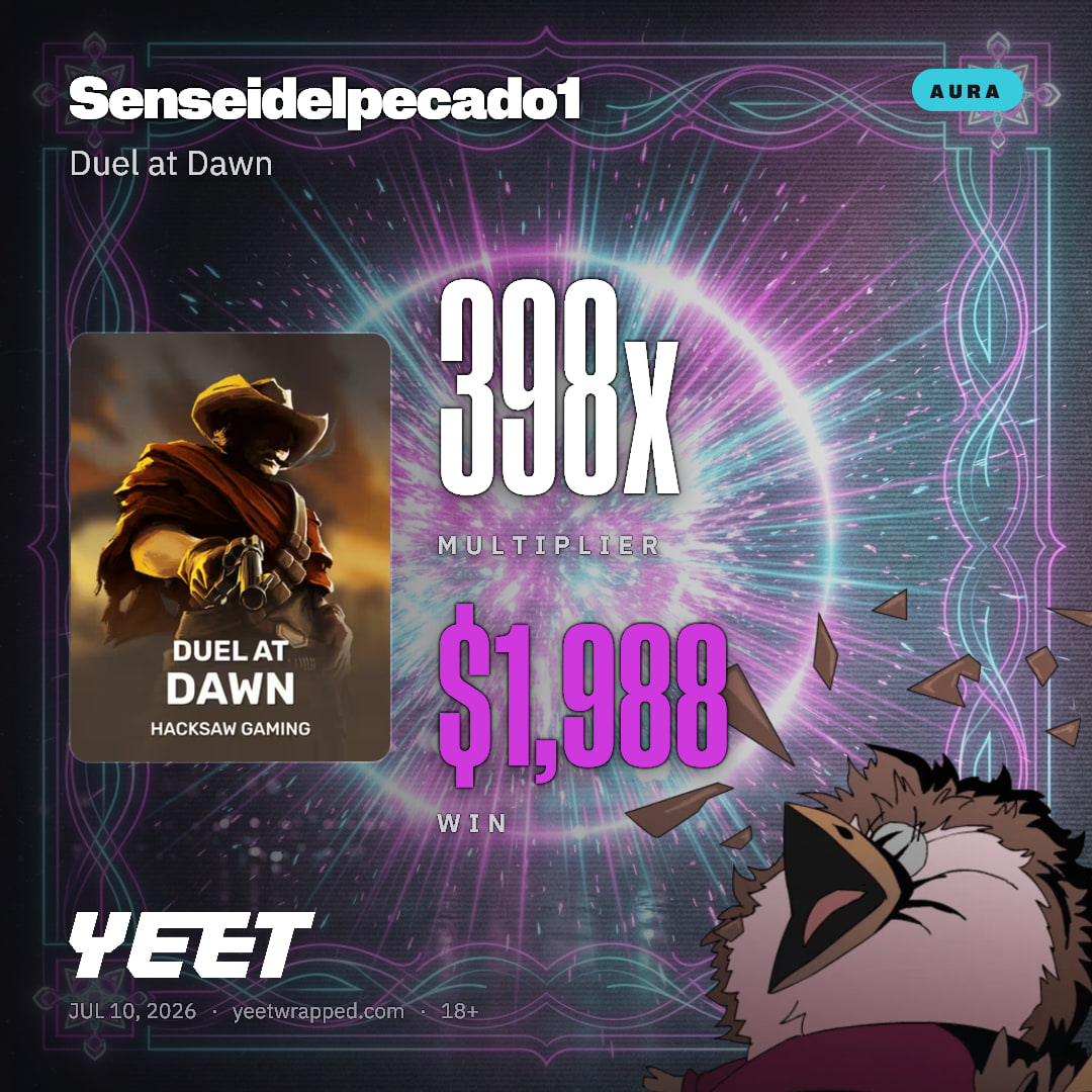 Senseidelpecado1 hit 397.6x on Duel at Dawn