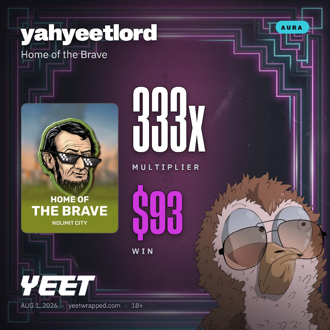 yahyeetlord hit 332.9x on Home of the Brave
