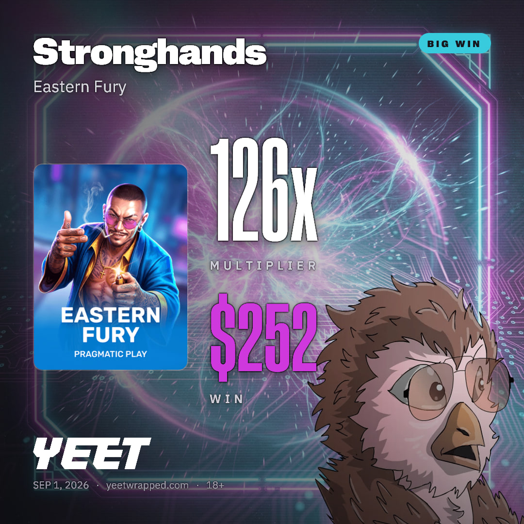 Stronghands hit 126x on Eastern Fury
