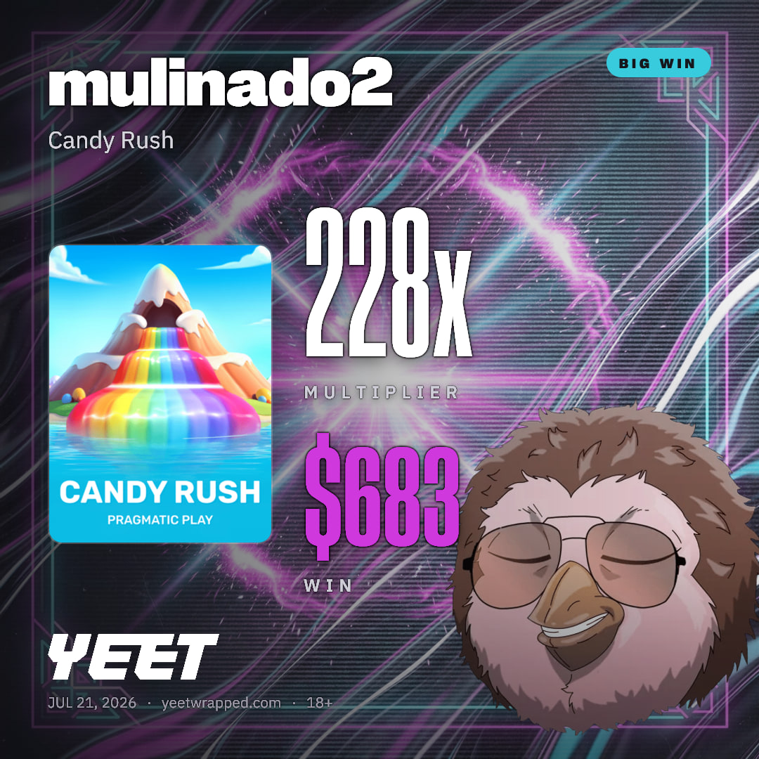 mulinado2 hit 227.7x on Candy Rush