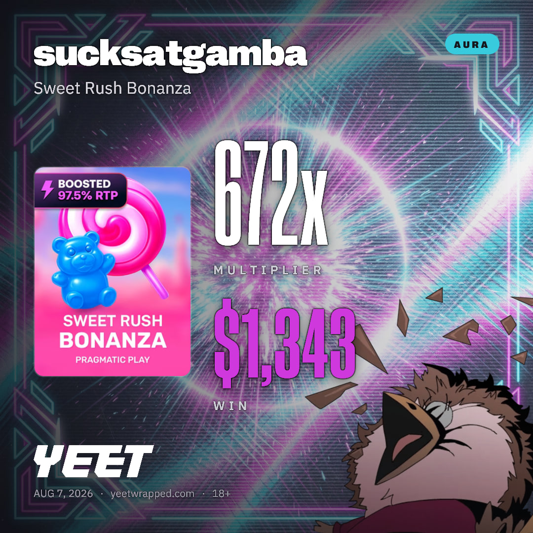 sucksatgamba hit 671.7x on Sweet Rush Bonanza
