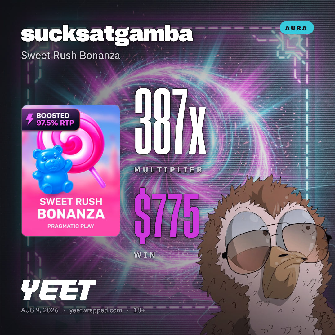 sucksatgamba hit 387.4x on Sweet Rush Bonanza