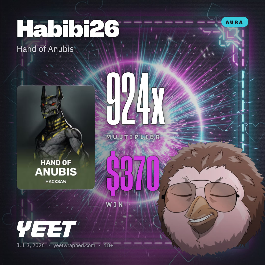 Habibi26 hit 924.1x on Hand of Anubis