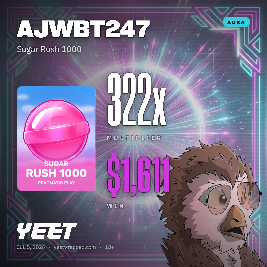 AJWBT247 hit 322.2x on Sugar Rush 1000