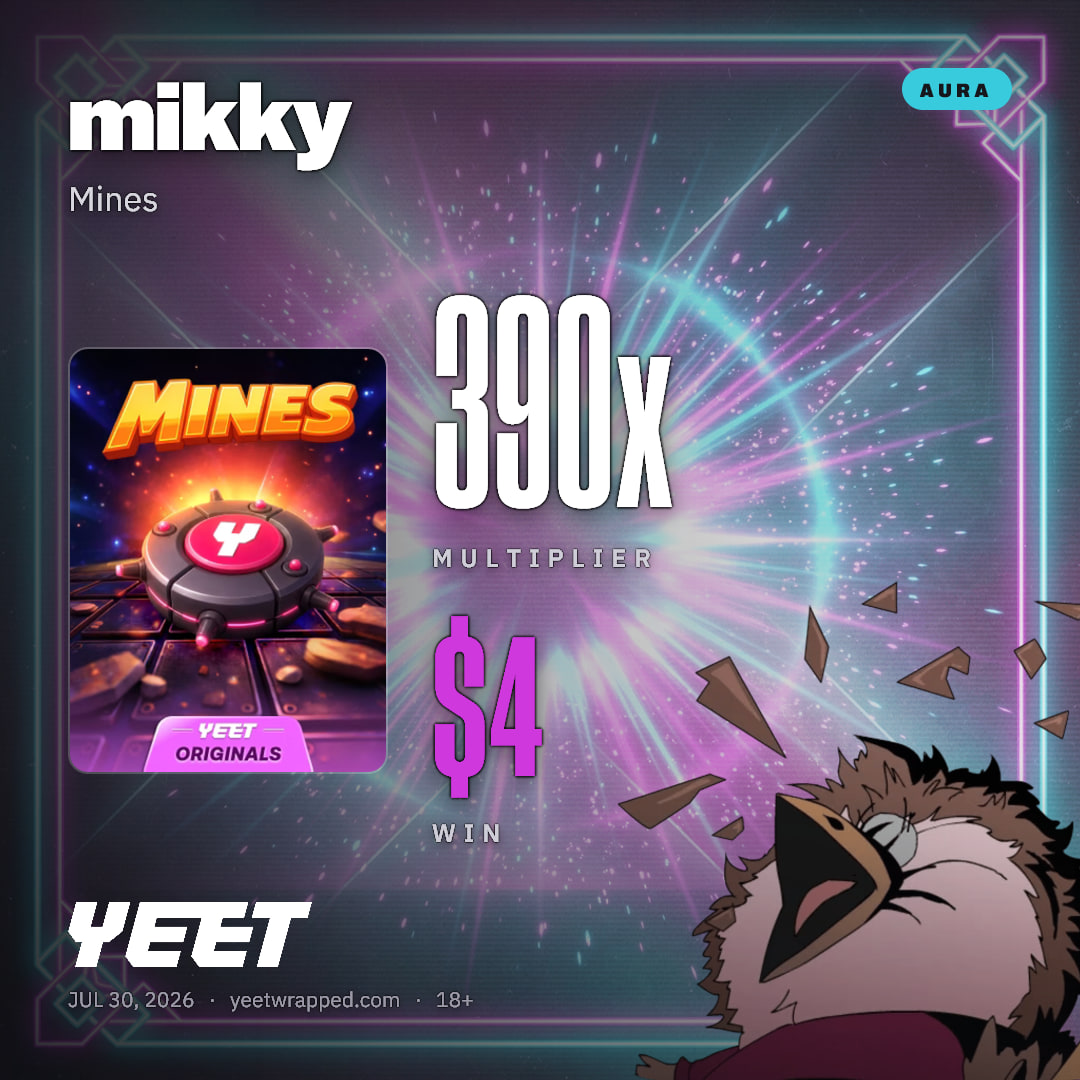 mikky hit 389.7x on Mines