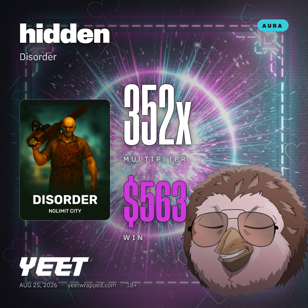 hidden hit 351.6x on Disorder