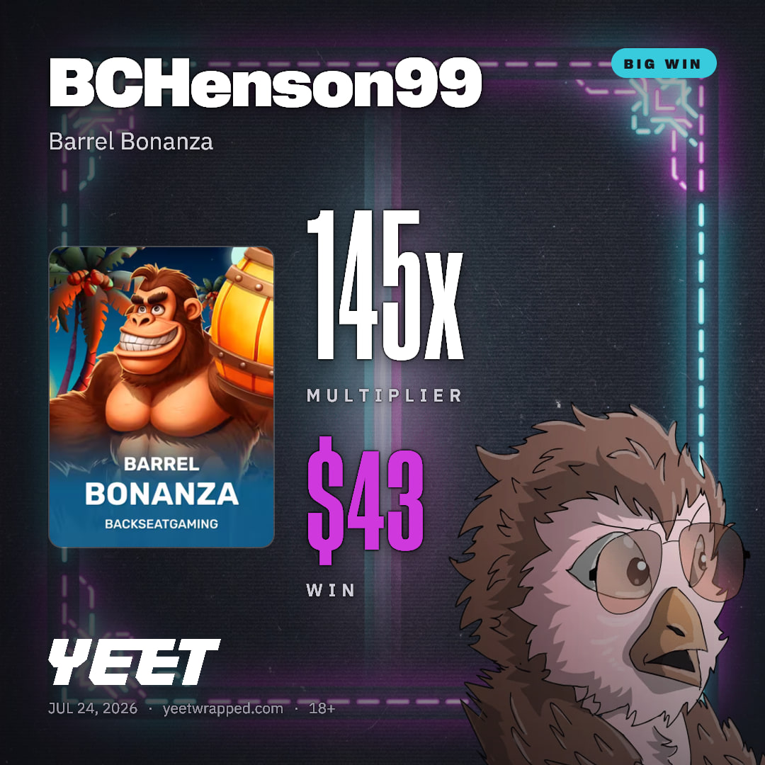 BCHenson99 hit 144.6x on Barrel Bonanza