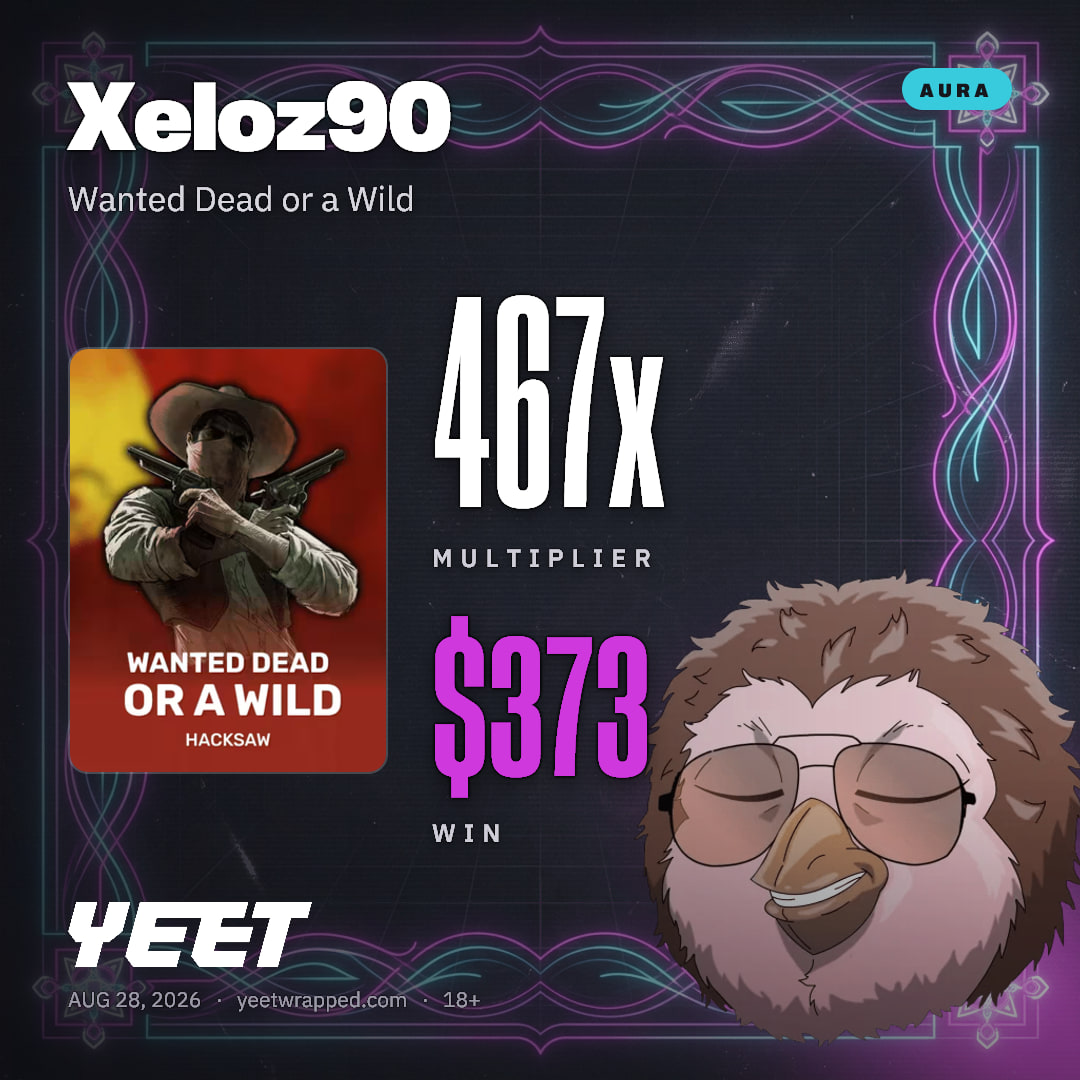 Xeloz90 hit 466.8x on Wanted Dead or a Wild
