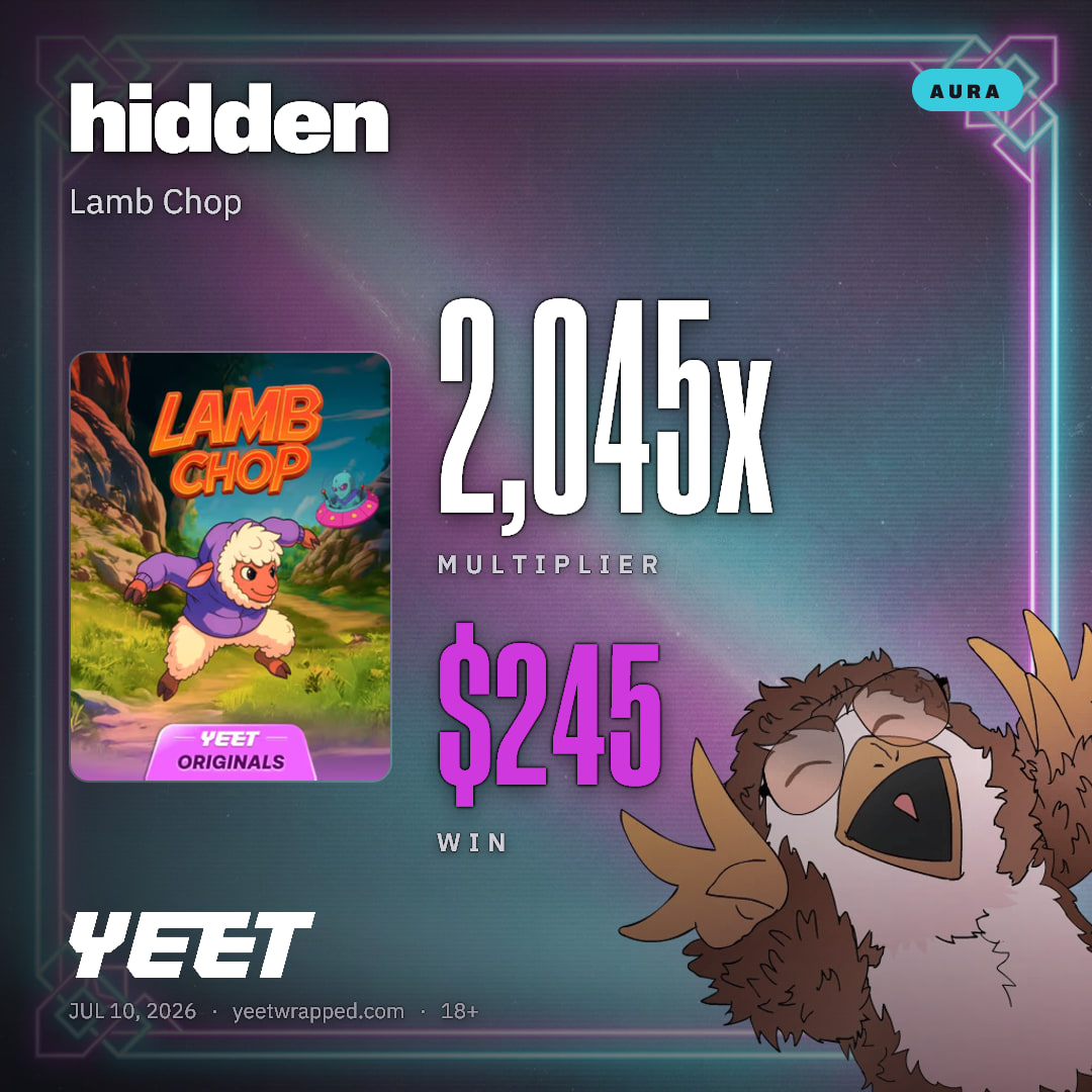 hidden hit 2,045x on Lamb Chop