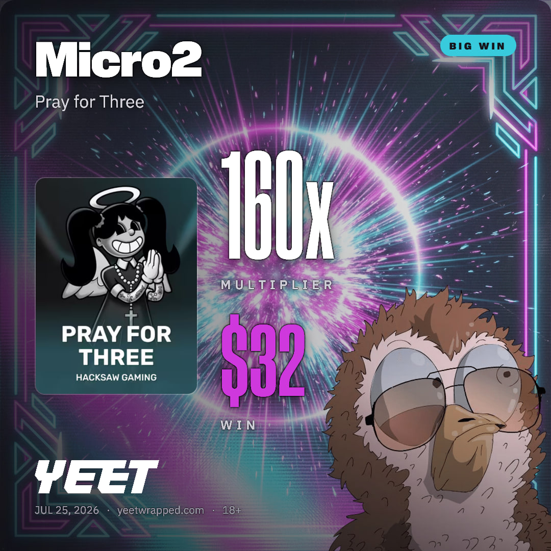 Micro2 hit 160.4x on Pray for Three