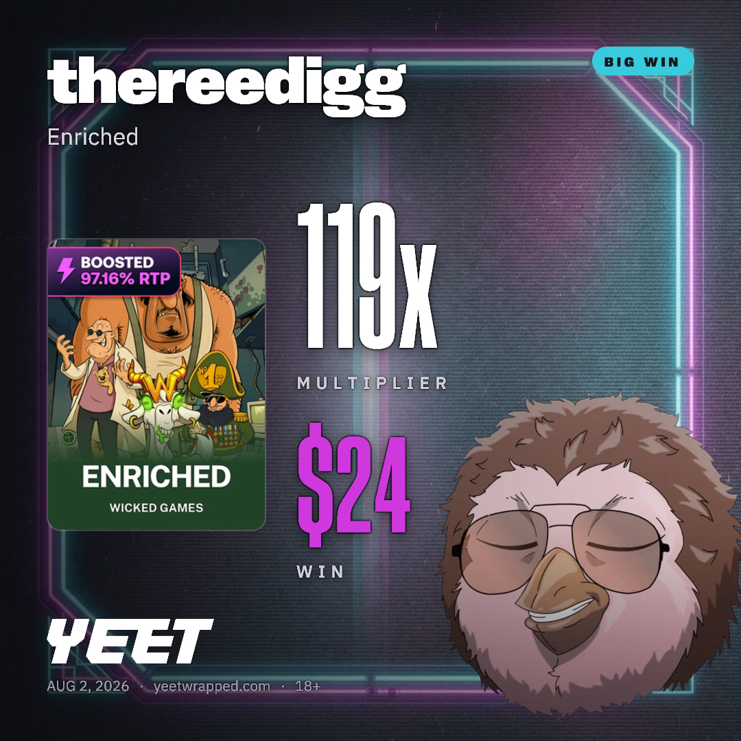thereedigg hit 118.5x on Enriched