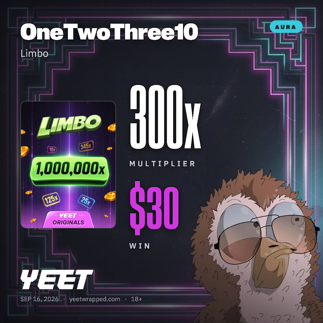 OneTwoThree10 hit 300x on Limbo