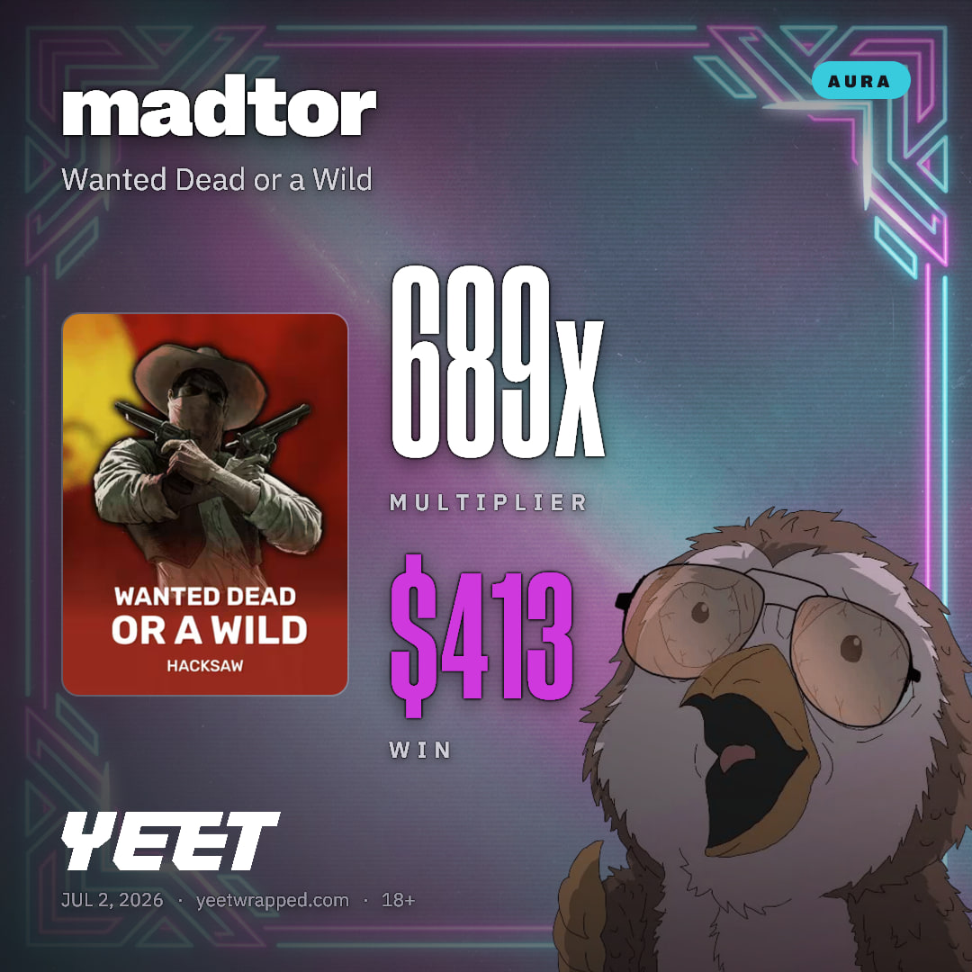 madtor hit 688.6x on Wanted Dead or a Wild