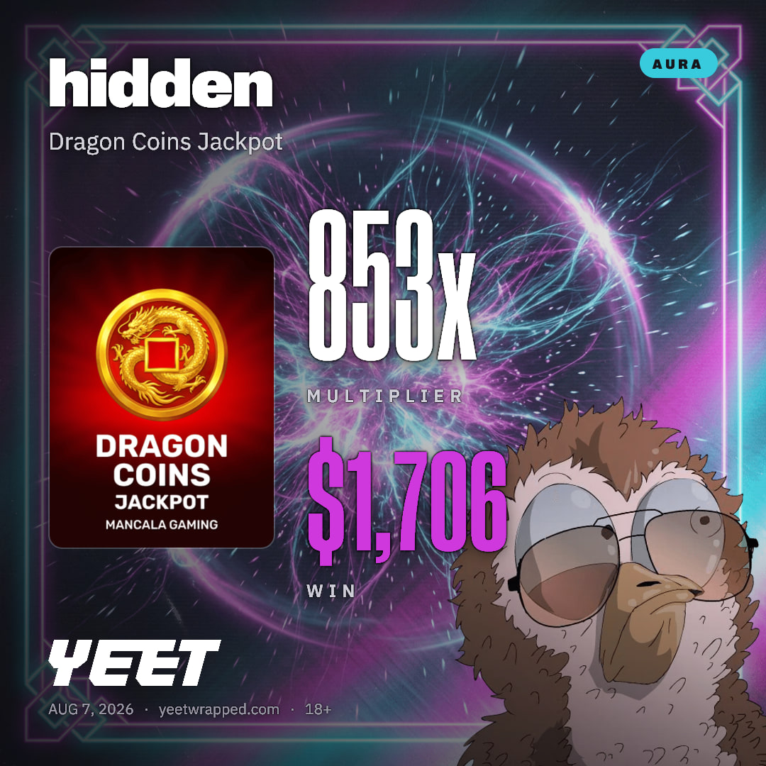 hidden hit 853x on Dragon Coins Jackpot